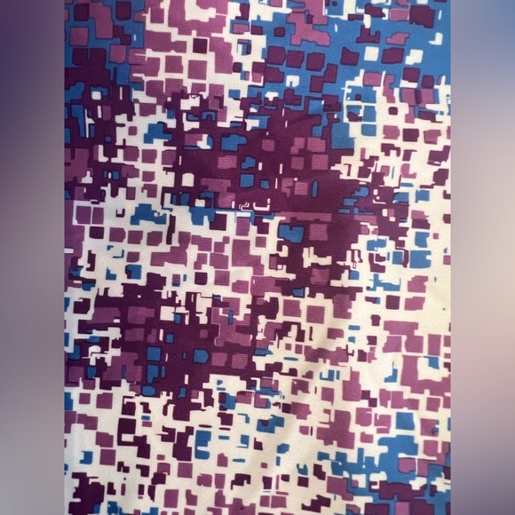 TOURNAMENT COLLECTION WOMEN’S SIZE XL SKORT.   PURPLE/BLUE/WHITE.  LIKE NEW - Picture 6 of 6